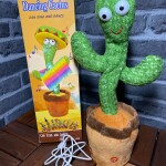 Šokantis ir atkartojantis žodžius kaktusas